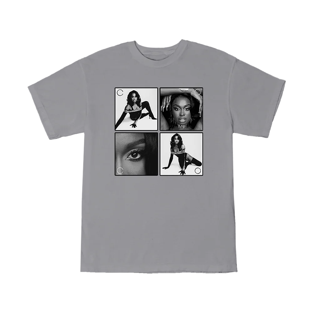 Coco Jones: Coco Tonal Photo T-Shirt in Granite