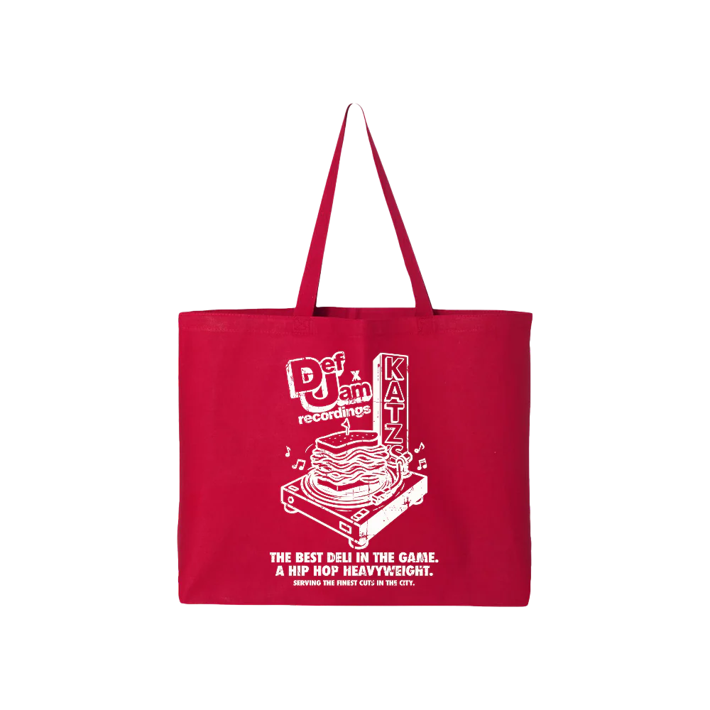 Def Jam x Katz Deli Tote Bag