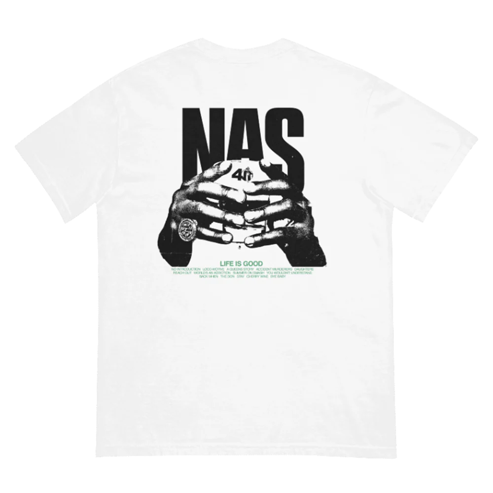 Nas - Life Is Good (T-Shirt) - Image 2